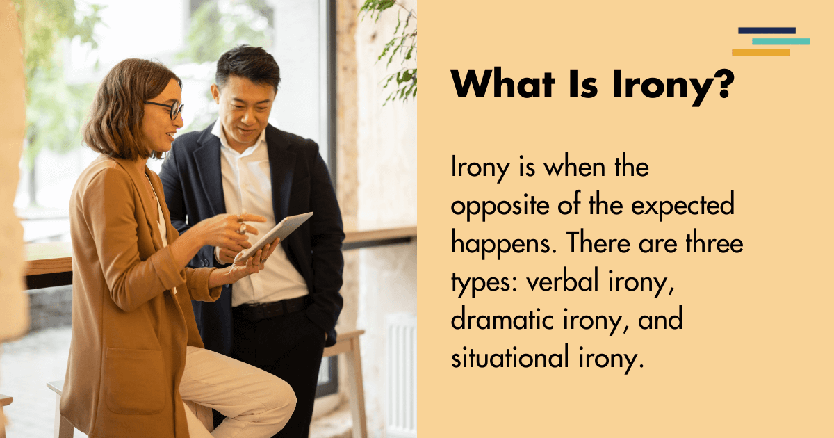 Irony Indesign Examples The Three Types of Irony (with Examples) | Fictionary